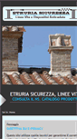 Mobile Screenshot of etruriasicurezza.it